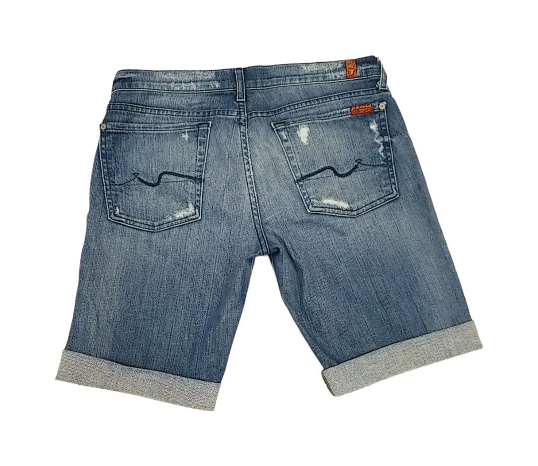 7 For All Mankind Denim Shorts - 27