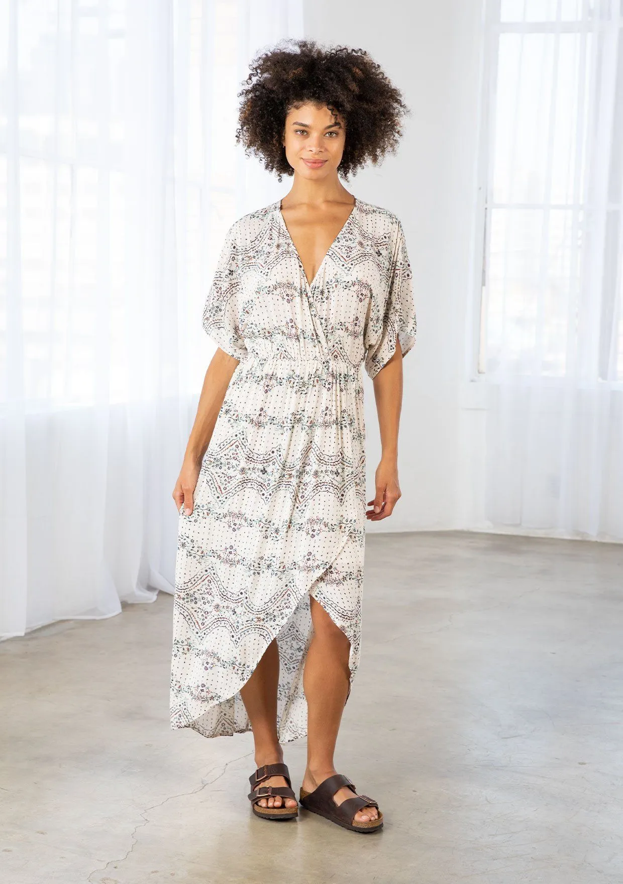 Acacia Floral Midi Dress