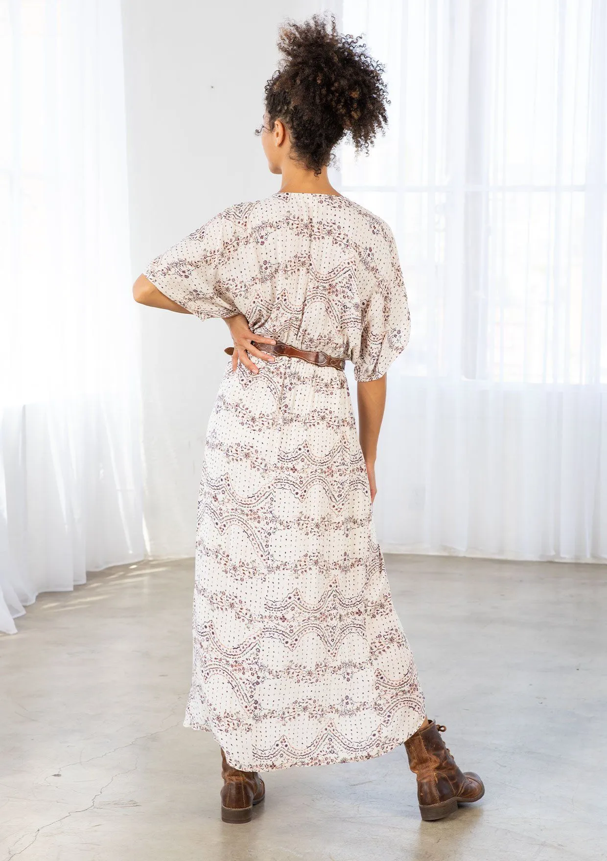Acacia Floral Midi Dress