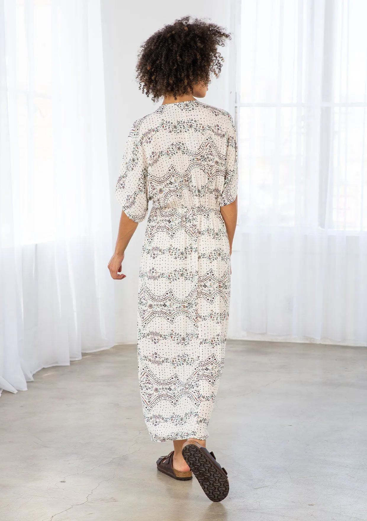 Acacia Floral Midi Dress
