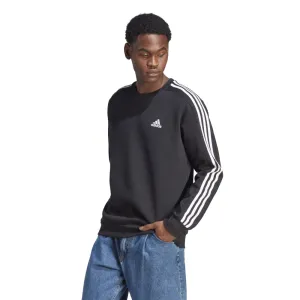 Adidas Mens 3-Stripes Fleece Sweatshirt