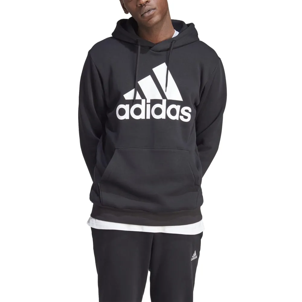 Adidas Mens Big Logo Fleece Hoodie