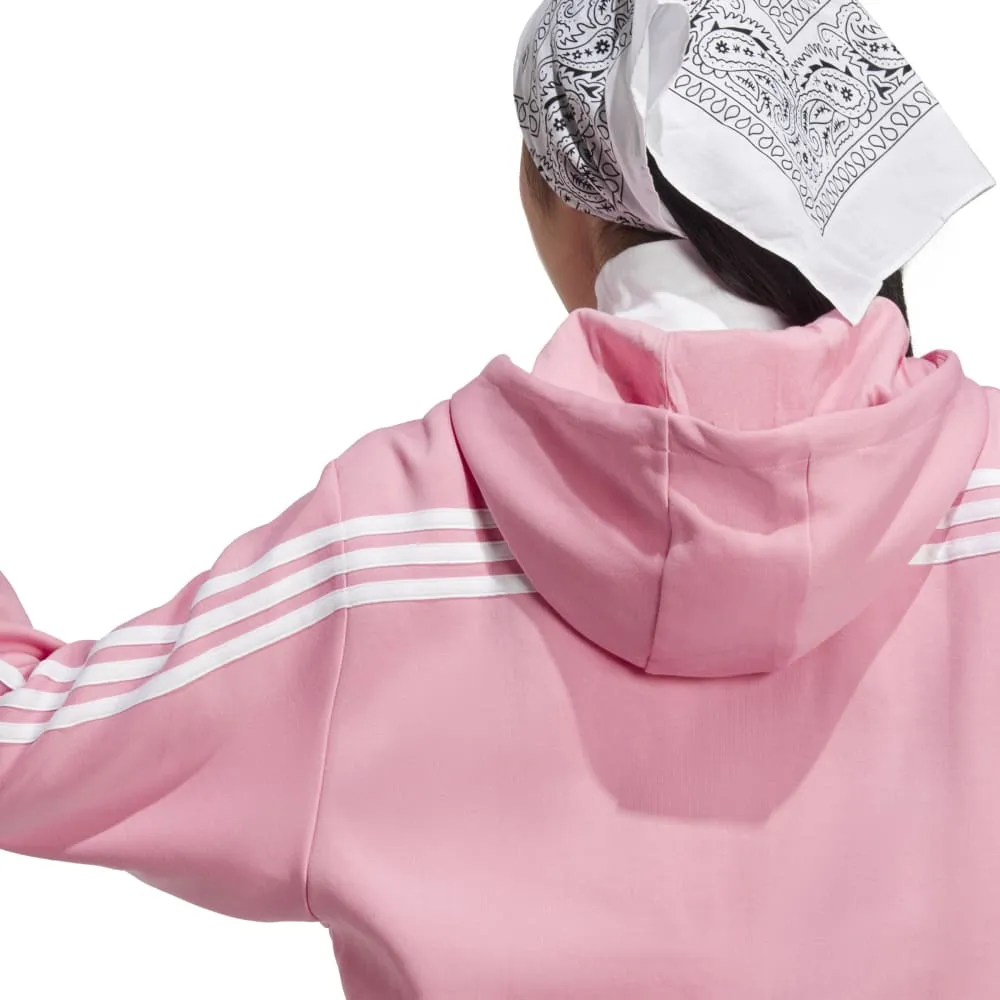 Adidas Womens Future Icons 3 Stripes Zip Up Hoodie
