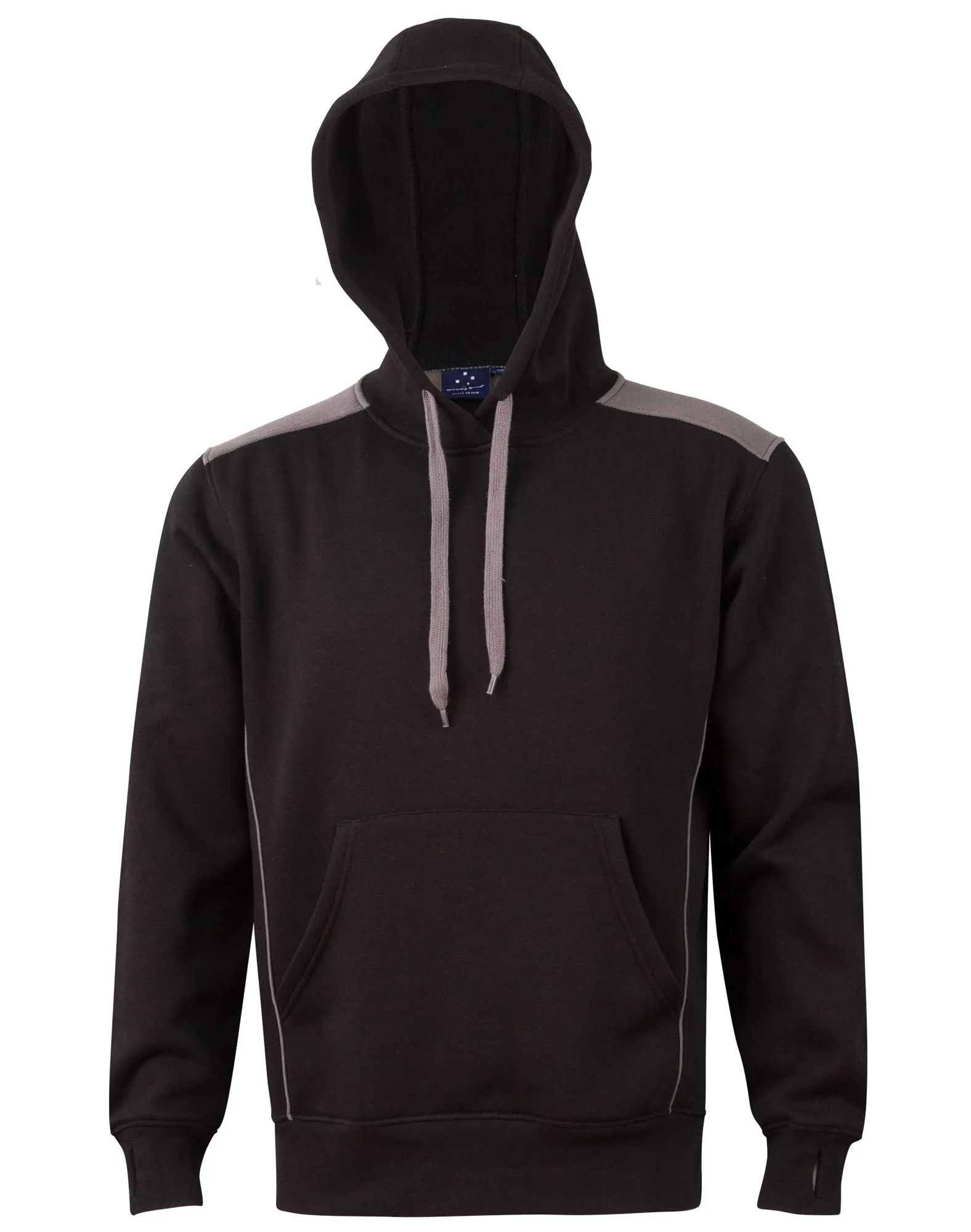 Adults Kangaroo Pocket Contrast Hoodie