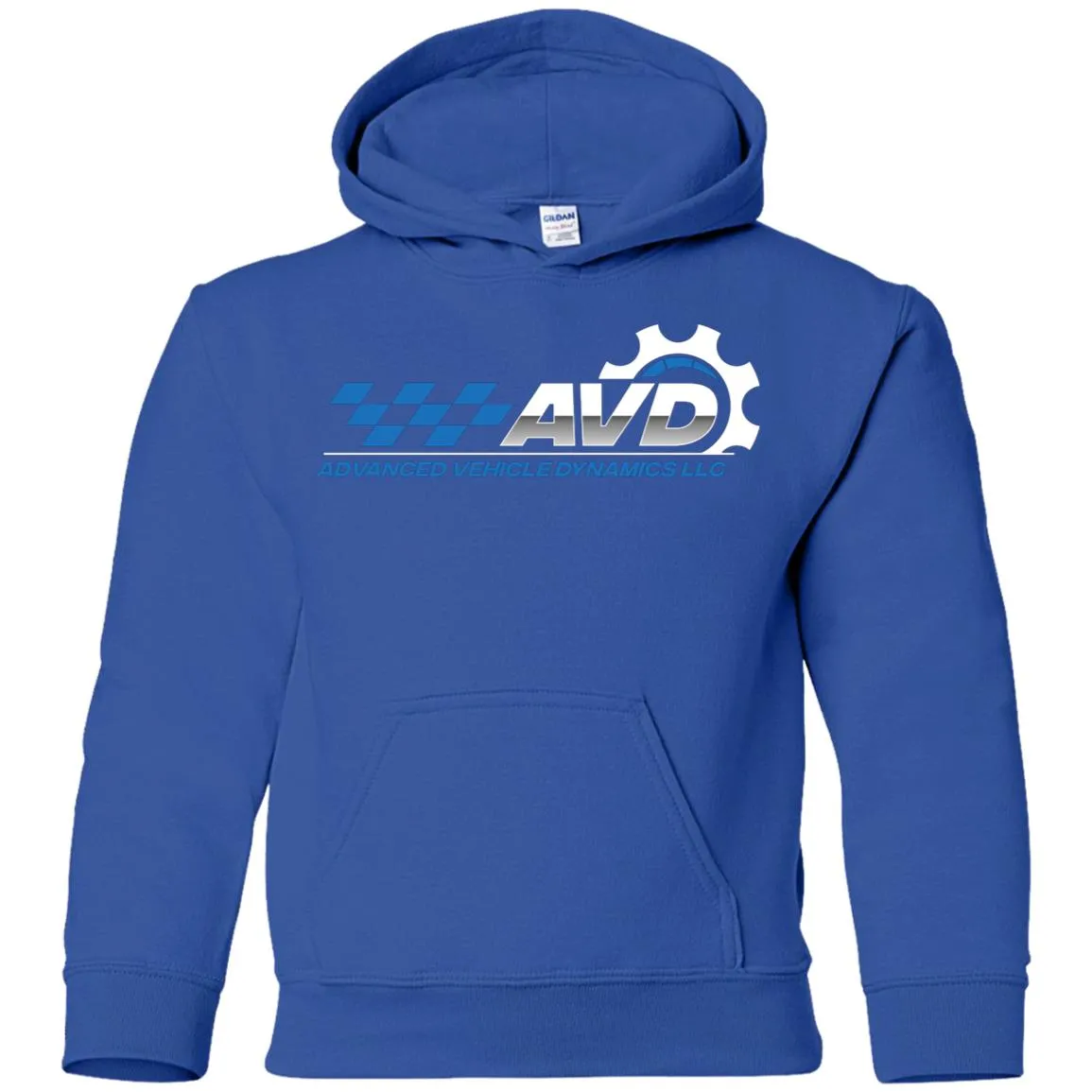 Advanced Vehicle Dynamics G185B Gildan Youth Pullover Hoodie