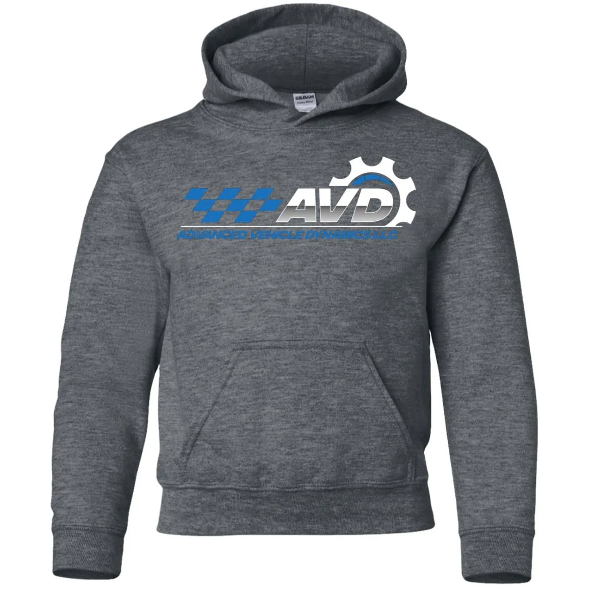 Advanced Vehicle Dynamics G185B Gildan Youth Pullover Hoodie