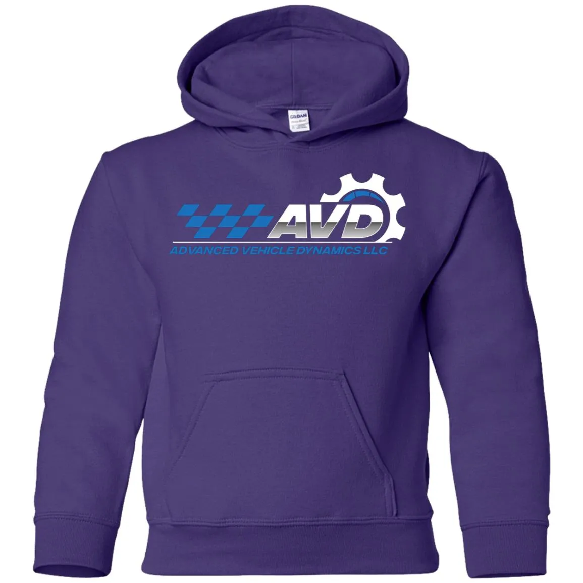 Advanced Vehicle Dynamics G185B Gildan Youth Pullover Hoodie