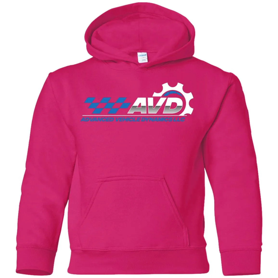 Advanced Vehicle Dynamics G185B Gildan Youth Pullover Hoodie
