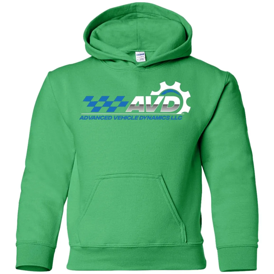 Advanced Vehicle Dynamics G185B Gildan Youth Pullover Hoodie