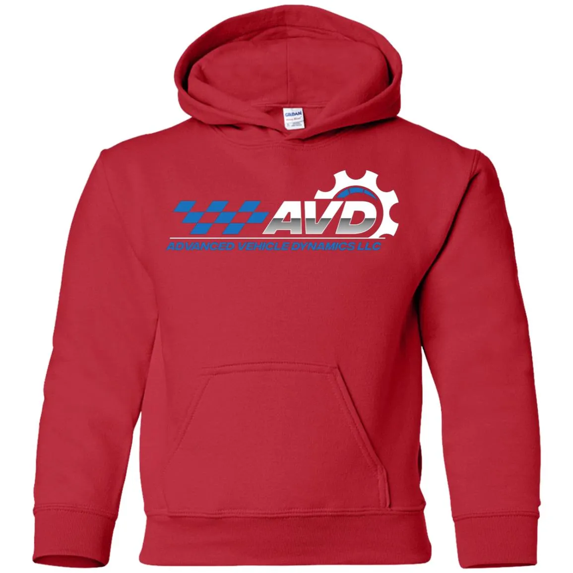 Advanced Vehicle Dynamics G185B Gildan Youth Pullover Hoodie