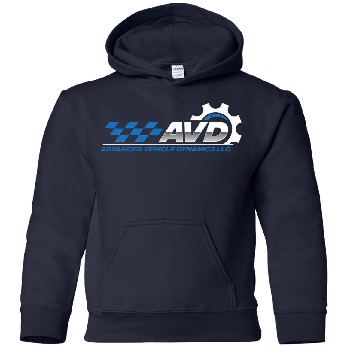 Advanced Vehicle Dynamics G185B Gildan Youth Pullover Hoodie