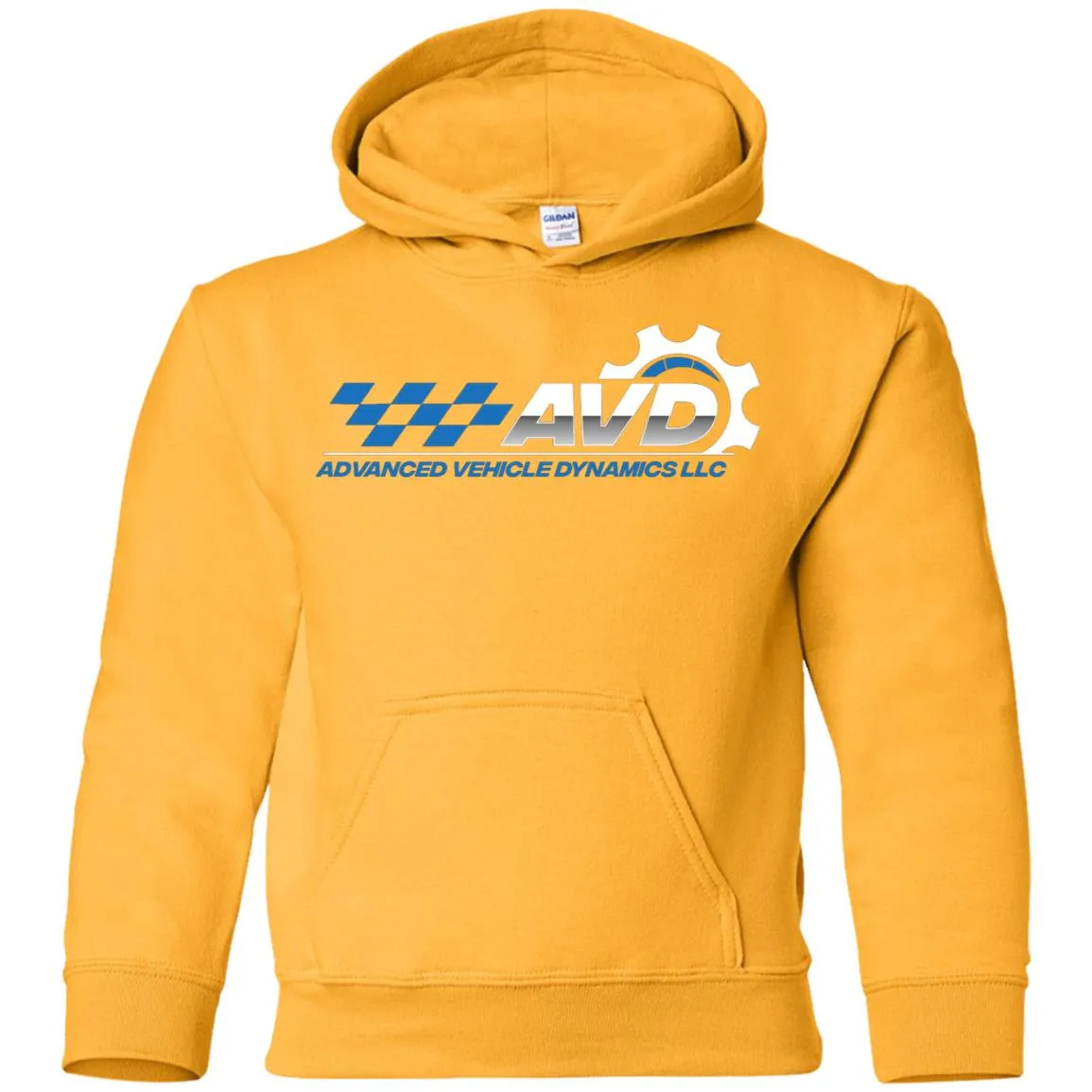 Advanced Vehicle Dynamics G185B Gildan Youth Pullover Hoodie