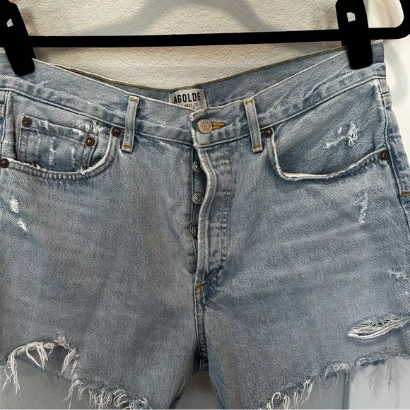 Agolde denim shorts