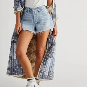 AGOLDE Parker Denim Shorts Size 29