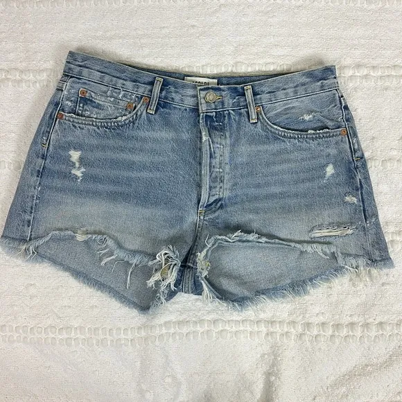 AGOLDE Parker Denim Shorts Size 29