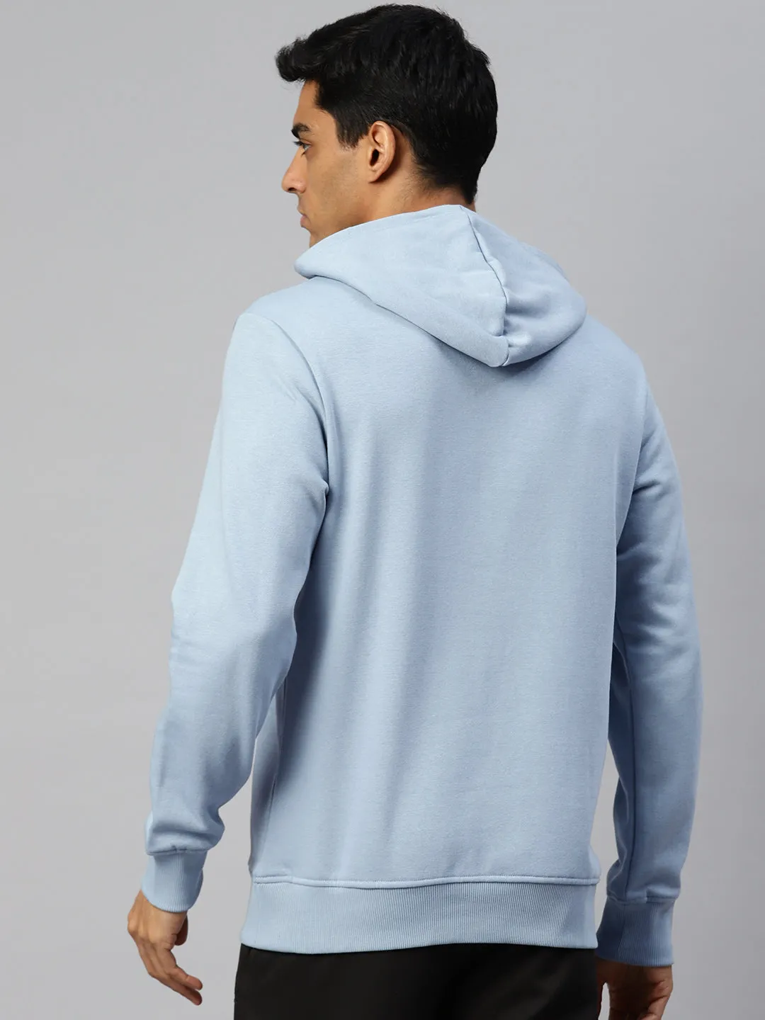 Alcis Men Typography Printed Hooded Sweatshirt