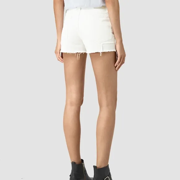 ✨ALLSAINTS✨Ann Patch Shorts in White