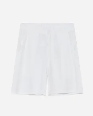 Alux Linen Shorts - White