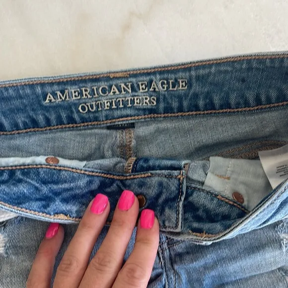 American eagle denim shorts
