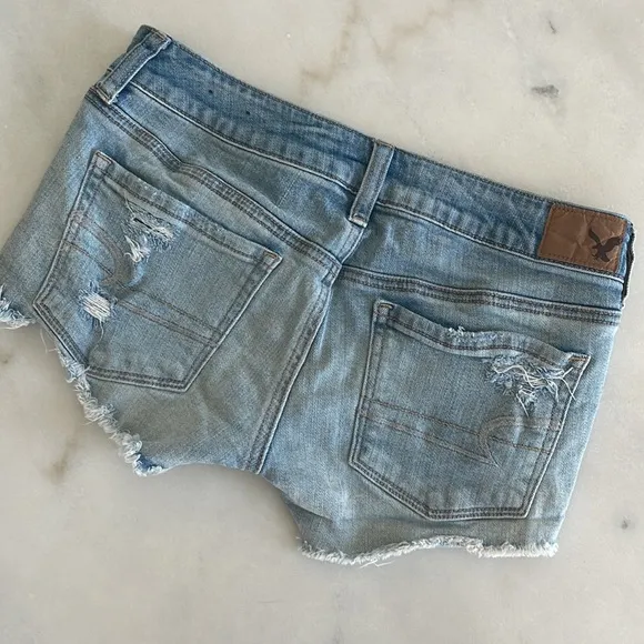 American eagle denim shorts