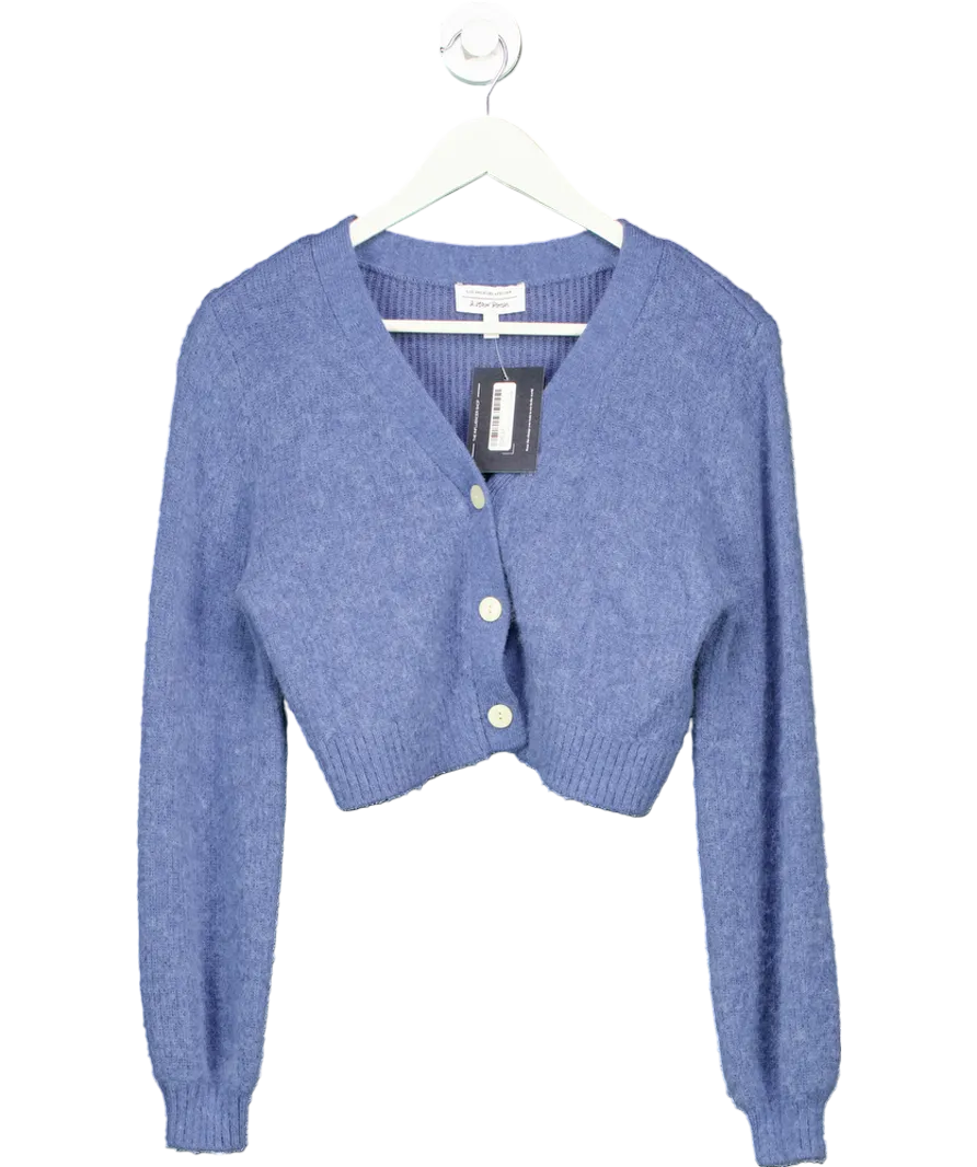 & Other Stories Blue Knitted Cardigan UK XS