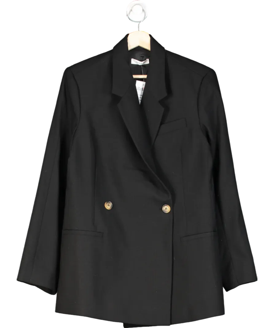 Anine Bing Black Kaia Blazer UK S