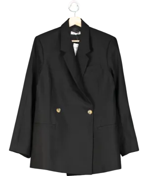 Anine Bing Black Kaia Blazer UK S