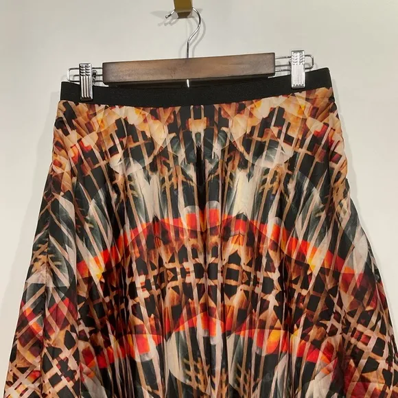Anthropologie Bhanuni by Jyoti Kaleidoscope Maxi Skirt Brown Multi-Color; Size:S