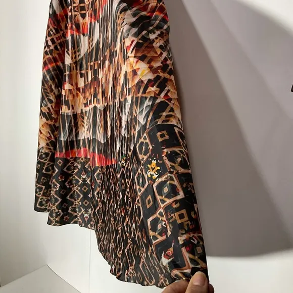 Anthropologie Bhanuni by Jyoti Kaleidoscope Maxi Skirt Brown Multi-Color; Size:S