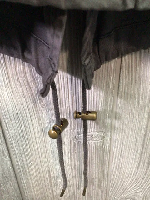 Anthropologie Canvas Coat Size Small