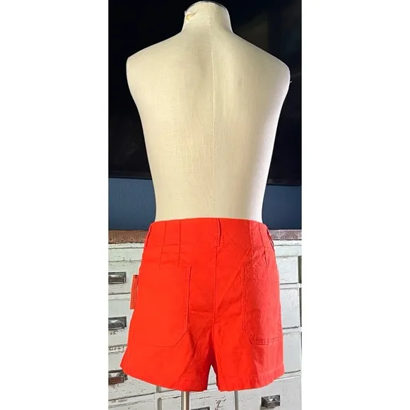 Anthropologie Colette Linen Blend Shorts 32