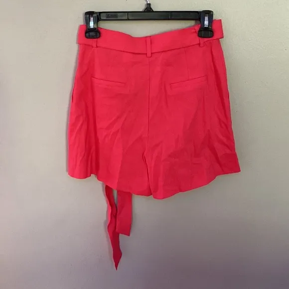 Antonio Melani Amee Linen High Rise Shorts
