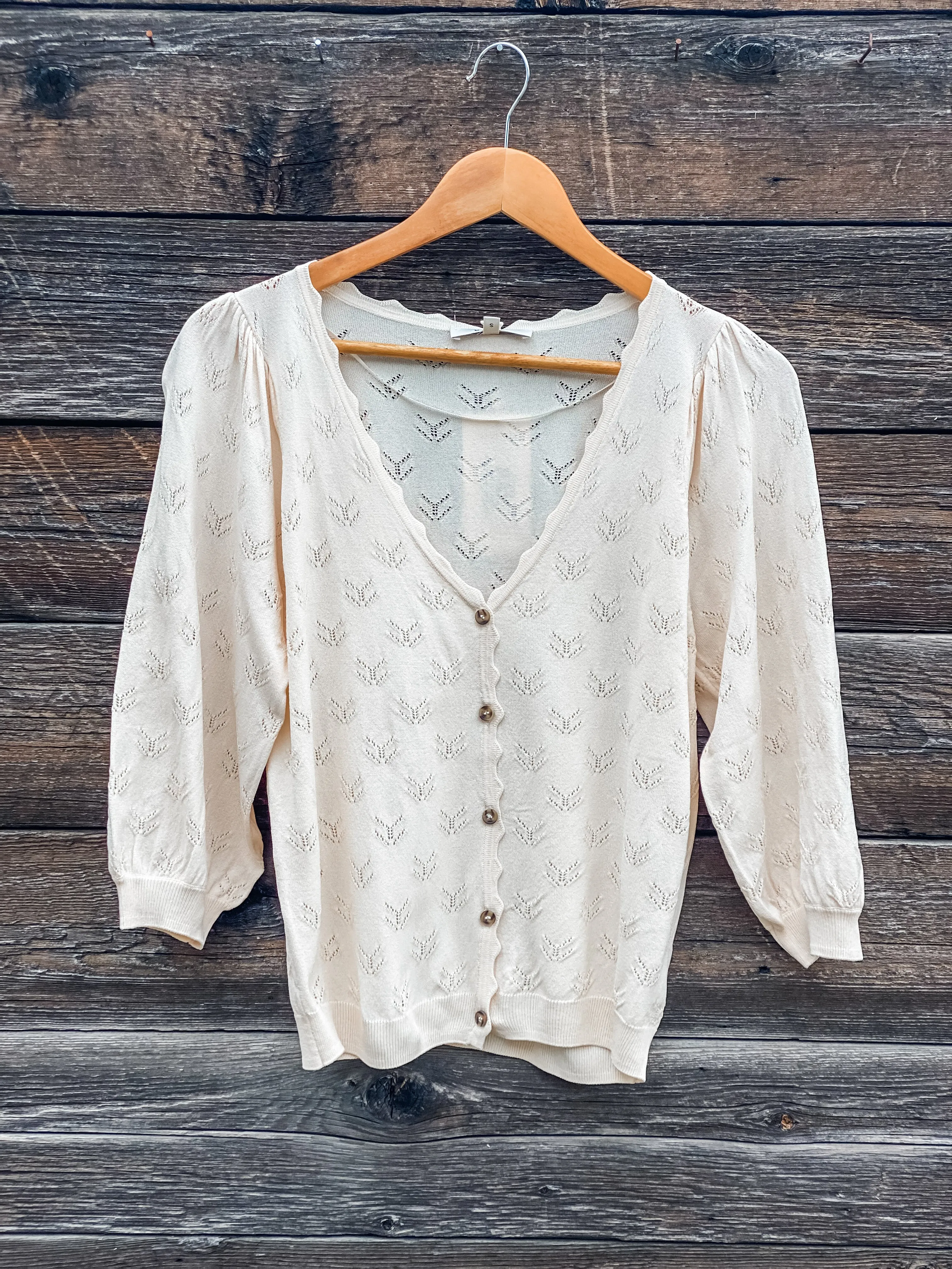Ariel Button Up Cardigan
