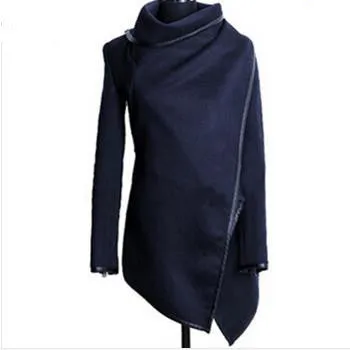 Autumn Spring Long Colored Trench Coat Women Cashmere Overcoat Full Size Women Coats Fur Manteau Abrigos Mujer WCB0003