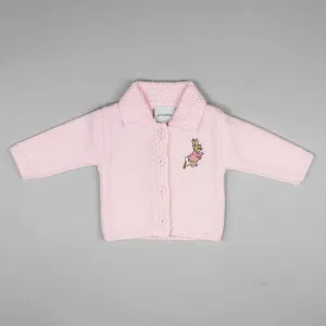 Baby Girls Cardigan With Rabbit Embroidery