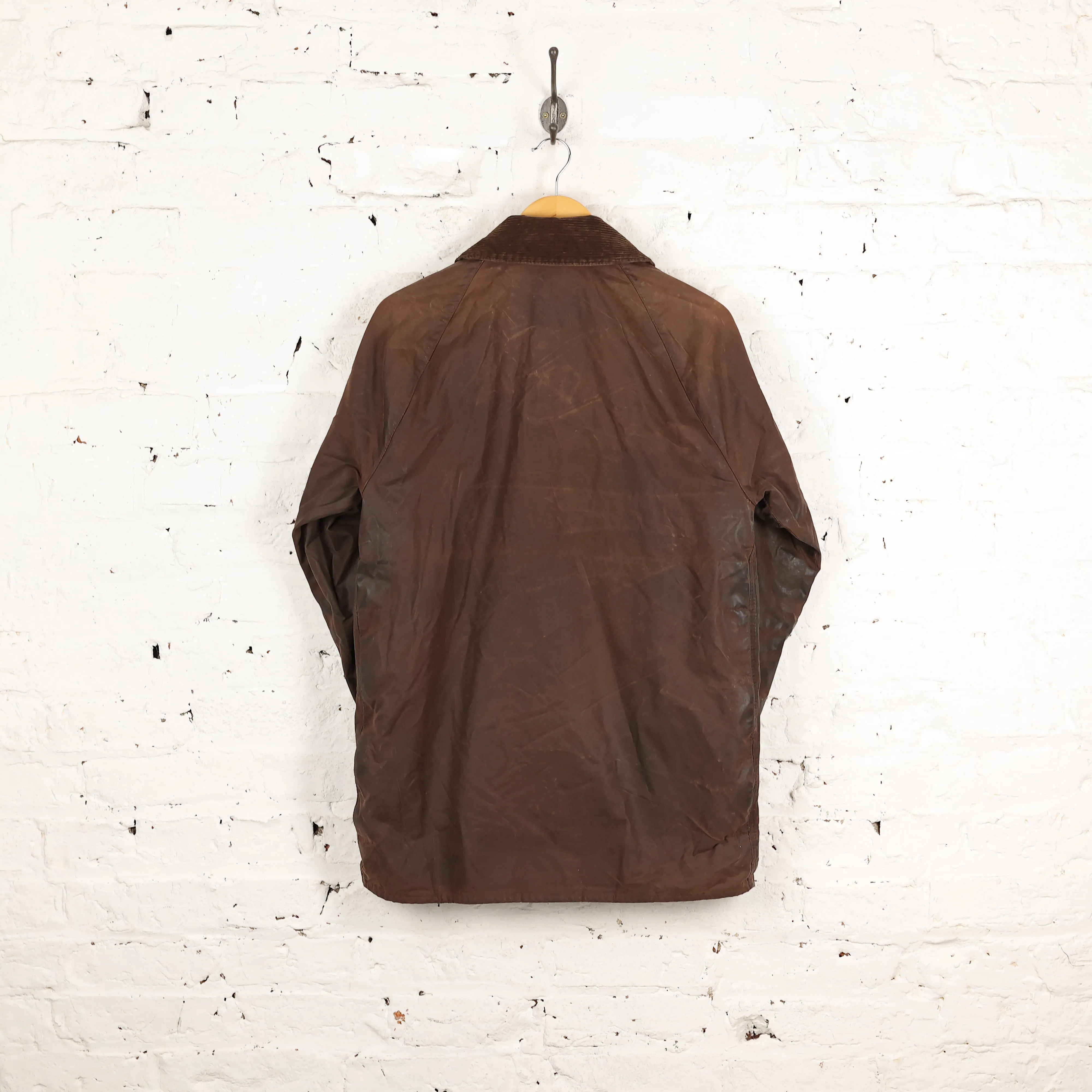 Barbour Beaufort Wax Jacket - Brown - S