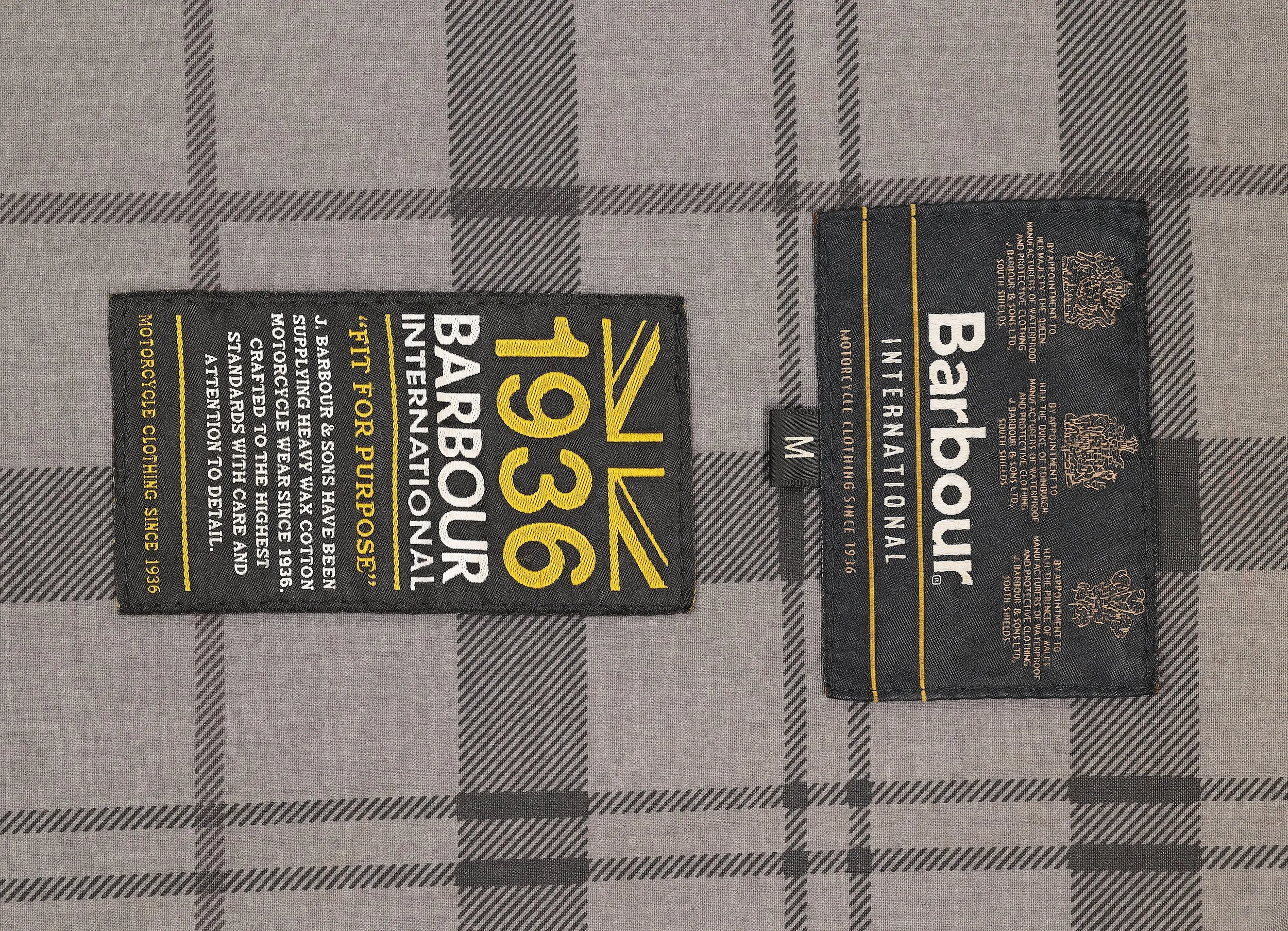 Barbour International Wax Jacket - Black - M