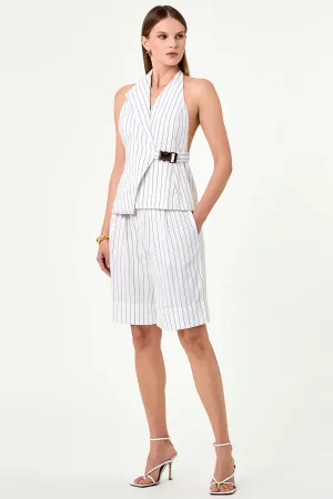 Belinda Short - Ivory Stripe