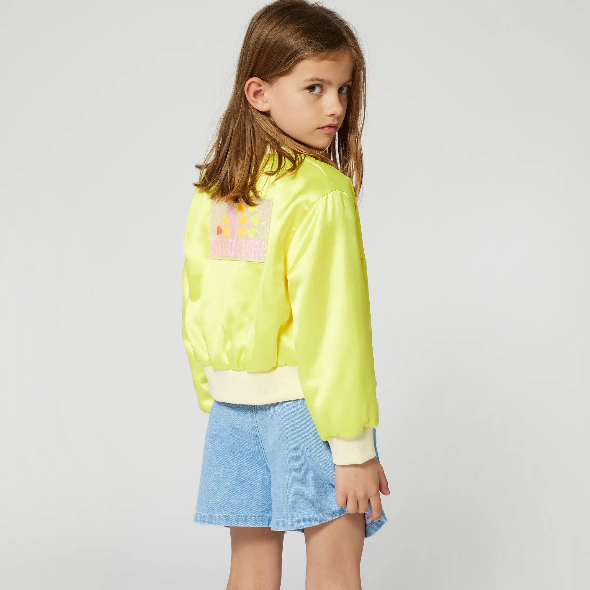 Billieblush Sequin Denim Shorts