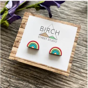Birch Street Studio - Rainbow Earrings