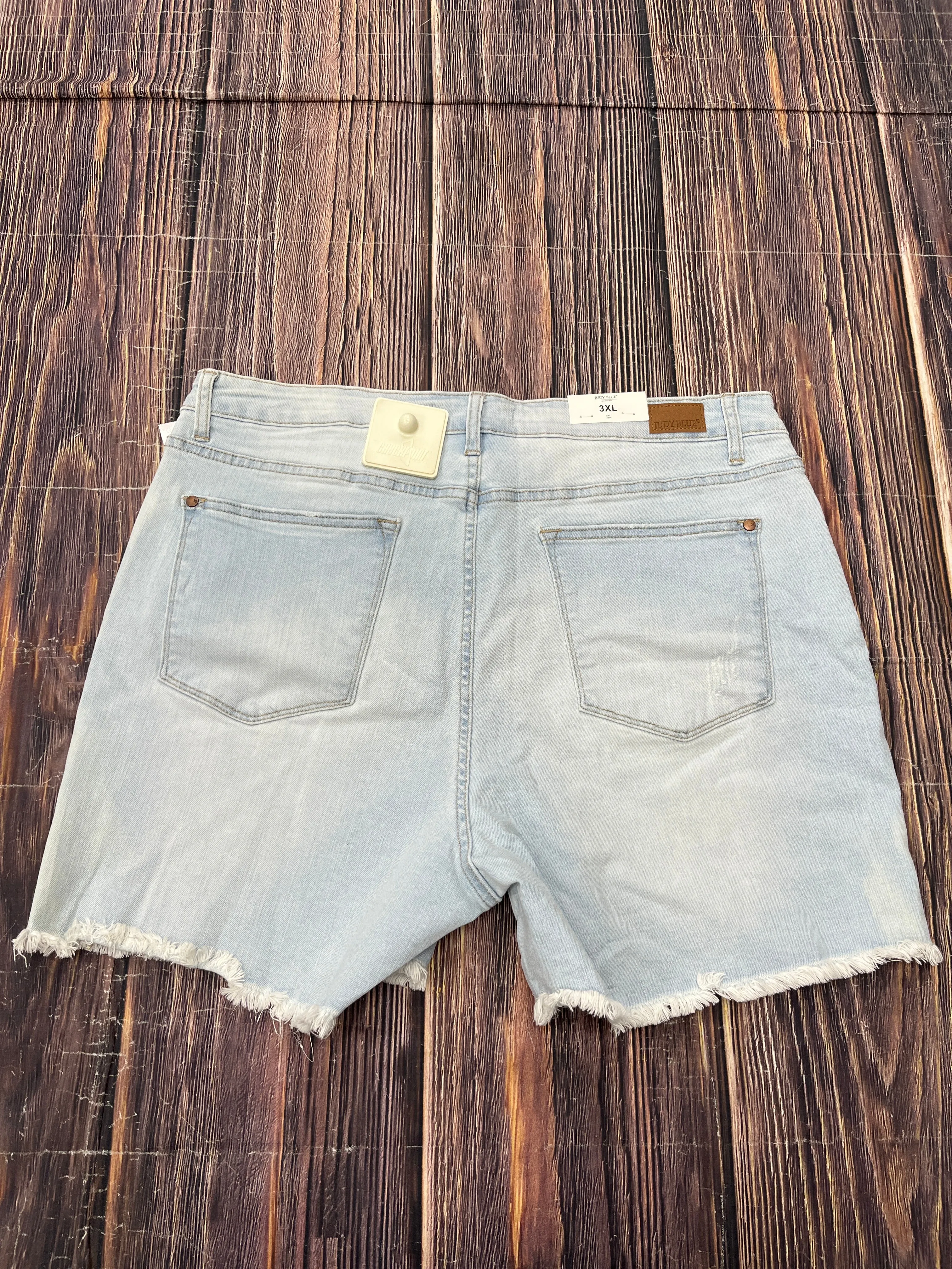 Blue Denim Shorts Judy Blue, Size 3x