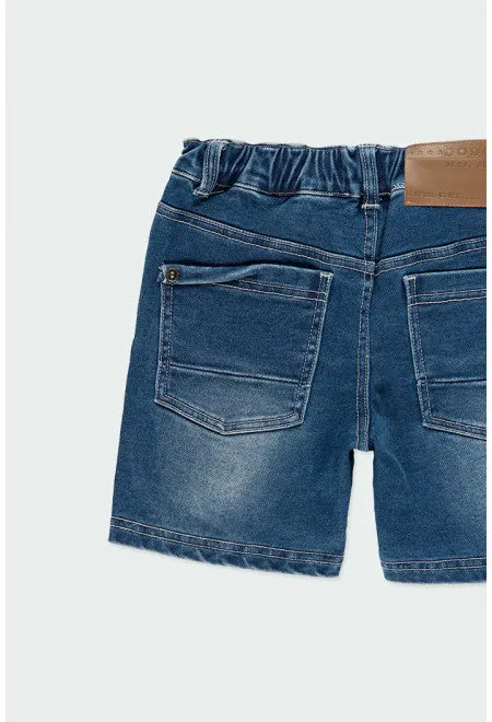 Boboli Denim Bermuda Shorts