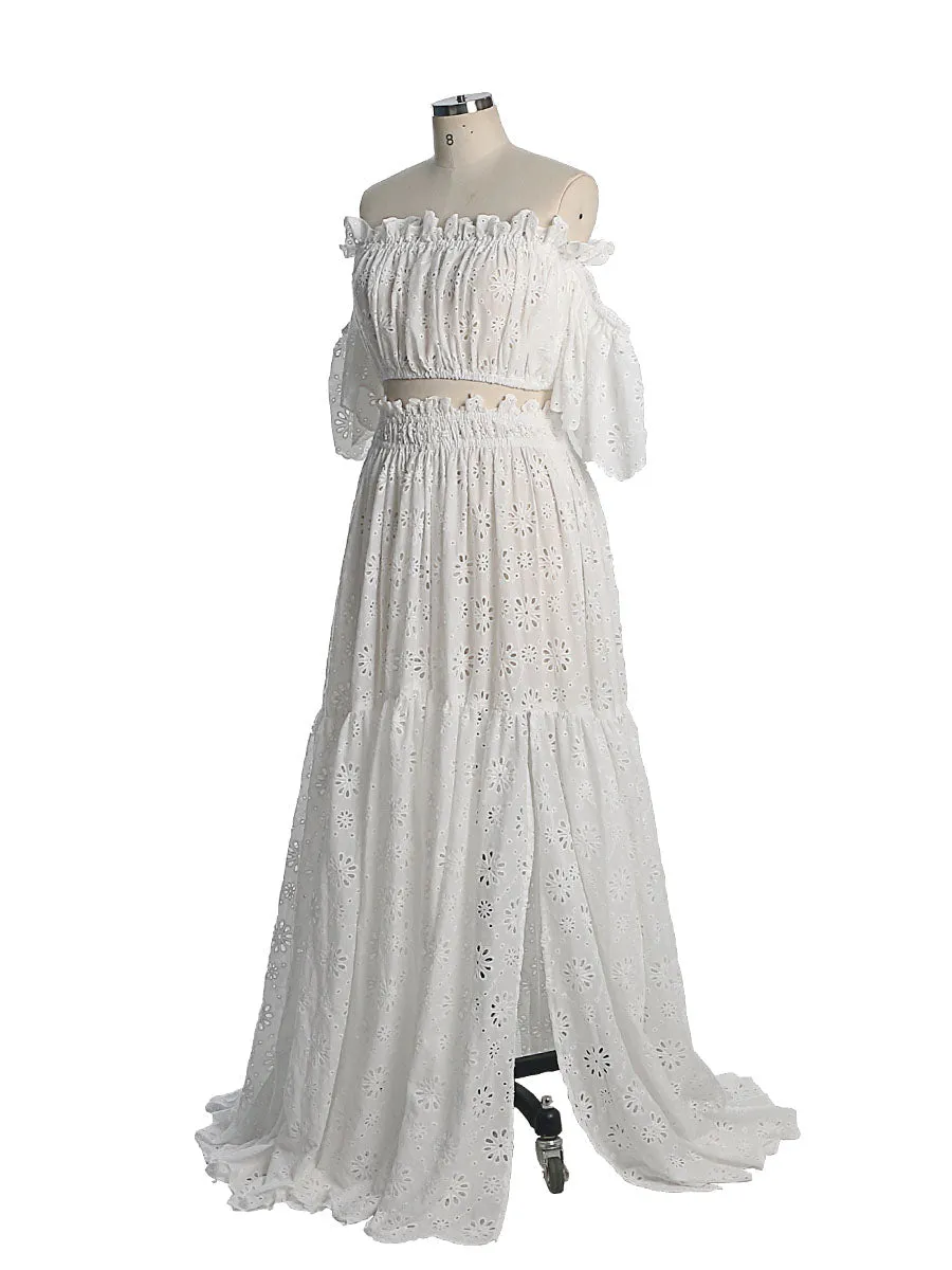 Boho Maternity Dress for Photo Shoot Boho Maxi Dress Beach Wedding YW230308