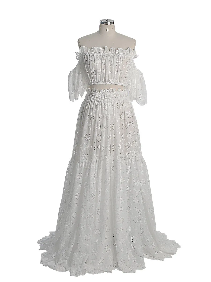 Boho Maternity Dress for Photo Shoot Boho Maxi Dress Beach Wedding YW230308