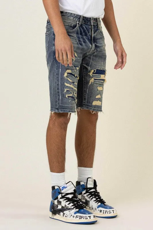 BRO DENIM SHORTS