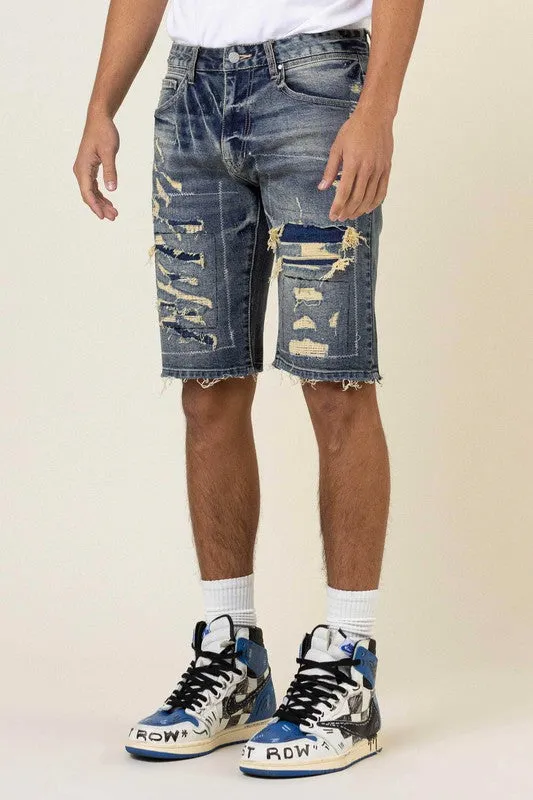 BRO DENIM SHORTS