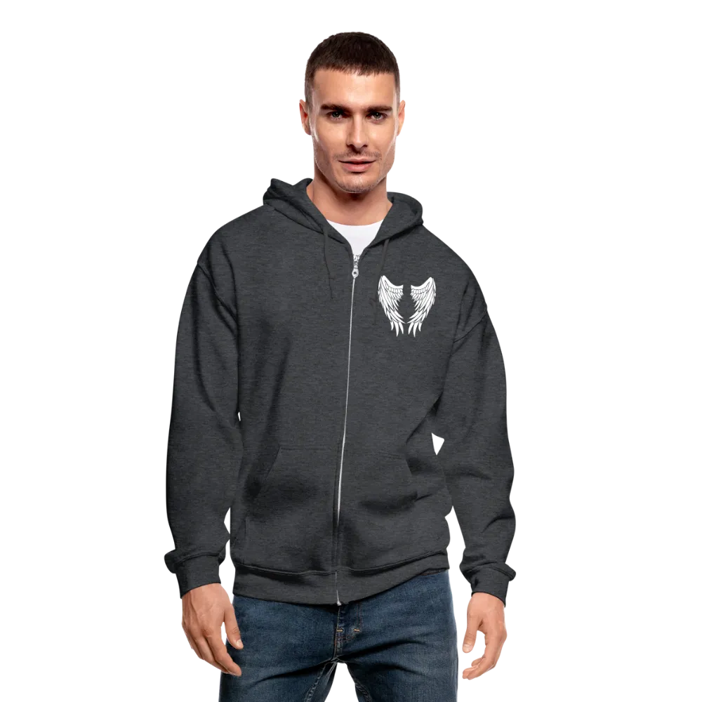 Brother Guardian Angel Gildan Heavy Blend Adult Zip Hoodie (CK3609 Zip)