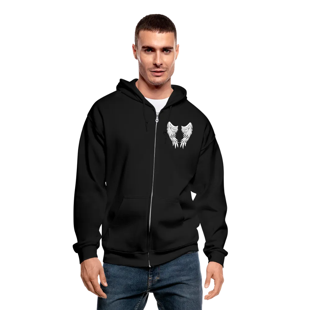Brother Guardian Angel Gildan Heavy Blend Adult Zip Hoodie (CK3609 Zip)