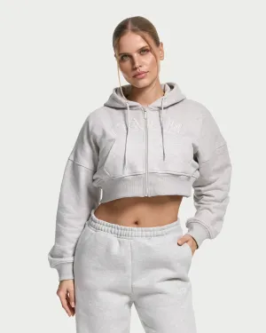 Calm Cropped Zip Jacket