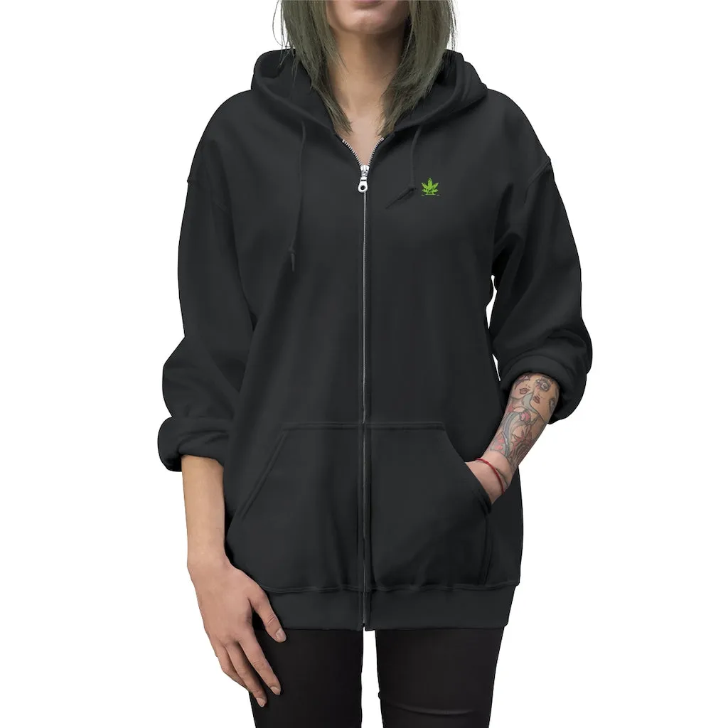 Cannafit Unisex Zip Up Hoodie